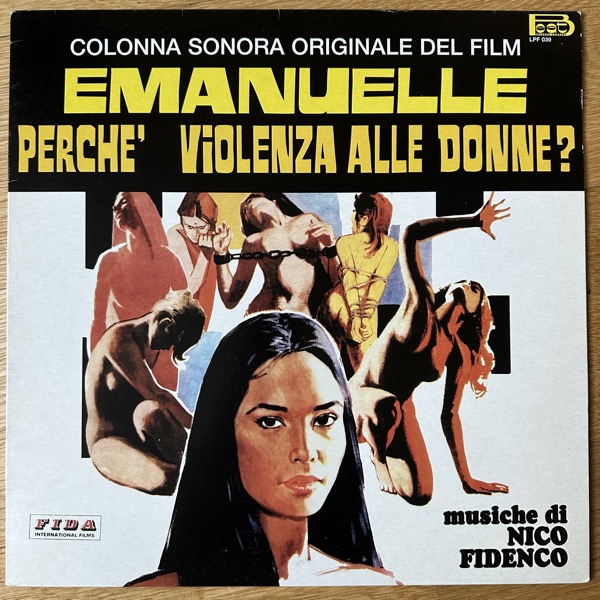 SOUNDTRACK Nico Fidenco – Emanuelle Perché Violenza Alle Donne? (No label - Italy reissue) (VG+) LP