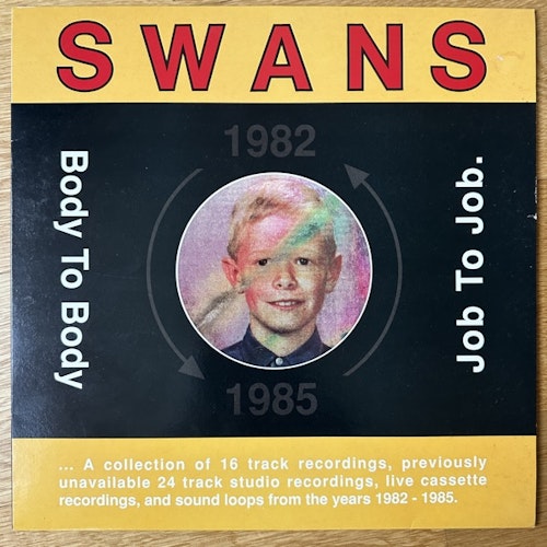 SWANS Body To Body Job To Job (Young God - UK original) (VG+/EX) LP