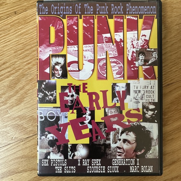 VARIOUS PUNK The Early Years (Music Video Distributors - UK original) (NM) DVD