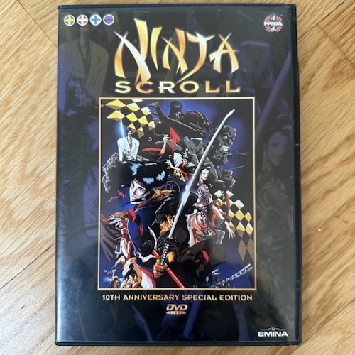 NINJA SCROLL 10th Anniversary Special Edition (EX) 2xDVD