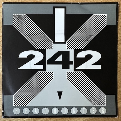 FRONT 242 Headhunter (Red Rhino - Belgium original) (VG+) 7"