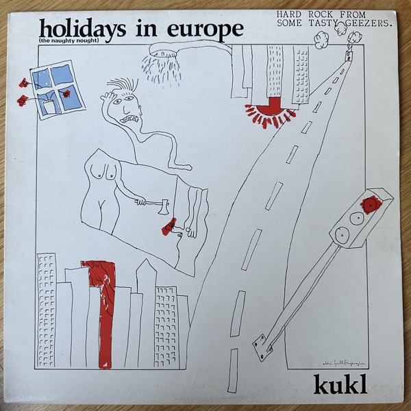 KUKL Holidays In Europe (The Naughty Nought) (Crass - UK original) (VG+/VG) LP