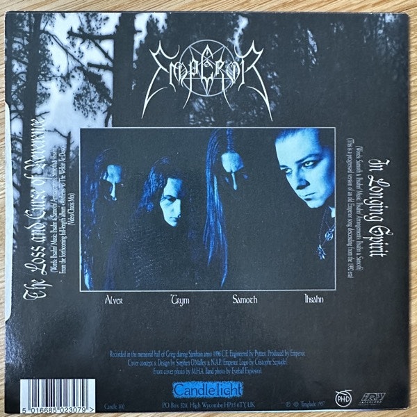 EMPEROR Reverence (Candlelight - UK original) (EX) 7"