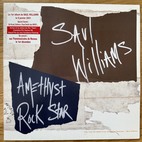 SAUL WILLIAMS Amethyst Rock Star (Columbia - France original) (EX/VG+) 12" EP