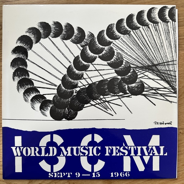 VARIOUS ISCM World Music Festival Sept 9-15 1966 (Phono Suecia - Sweden original) (EX/VG+) LP