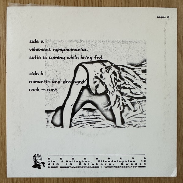 BLOD Romantic And Deranged (Segerhuva - Sweden original) (VG+/EX) 7"
