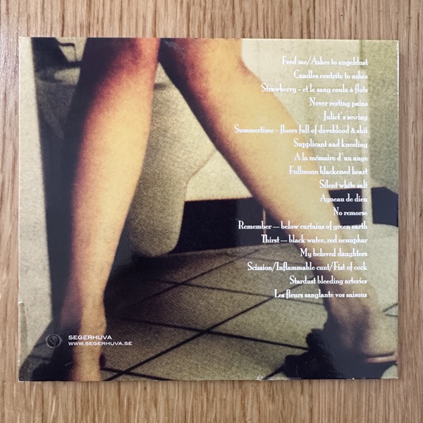 BLOD My Beloved Daughters (Segerhuva - Sweden original) (EX) CD