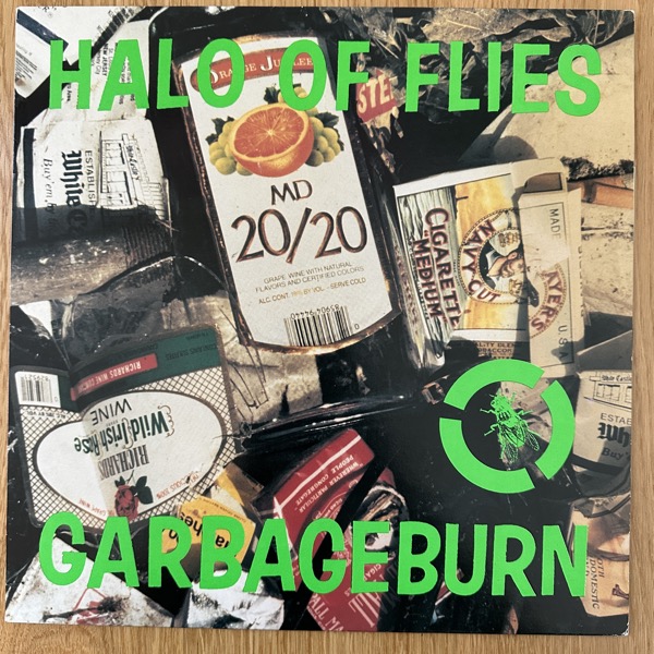 HALO OF FLIES Garbageburn (What Goes On - UK original) (VG+) LP