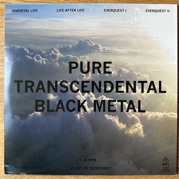 LITURGY Immortal Life (Clear vinyl) (Infinite Limbs - USA original) (VG+/NM) 12" EP