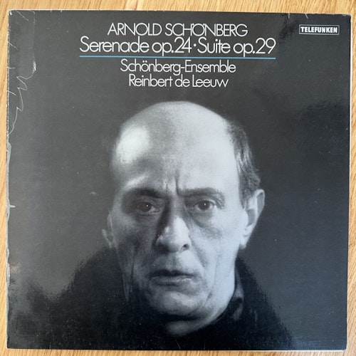 ARNOLD SCHÖNBERG Serenade Op. 24 • Suite Op. 29 (Telefunken - Germany original) (VG+/EX) LP