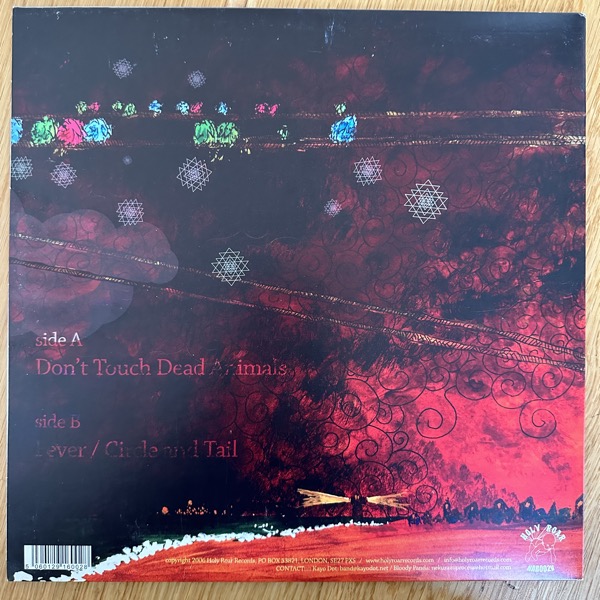 KAYO DOT / BLOODY PANDA Split (Grey/orange vinyl) (Holy Roar - UK original) (EX) 12"