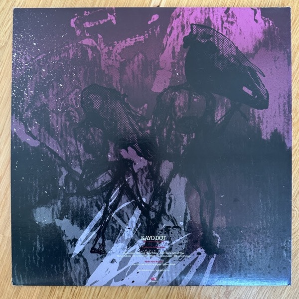 KAYO DOT Blue Lambency Downward (Maroon vinyl) (Hydra Head - USA original) (EX) LP