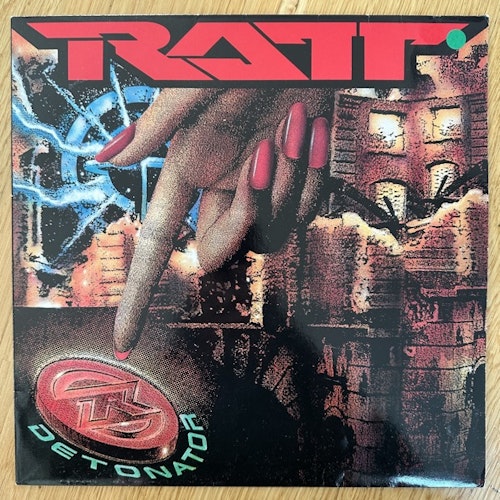 RATT Detonator (Atlantic - Europe original) (VG+) LP