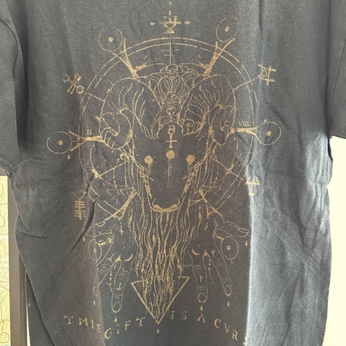 THIS GIFT IS A CURSE This Gift Is a Curse (L) (USED) T-SHIRT