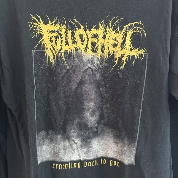 FULL OF HELL Crawling Back To God (XL) (USED) LONGSLEEVE