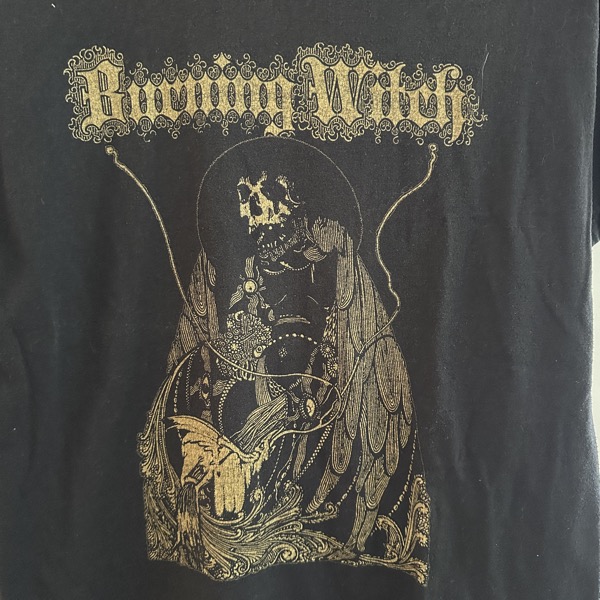 BURNING WITCH Born Dead (M) (USED) T-SHIRT