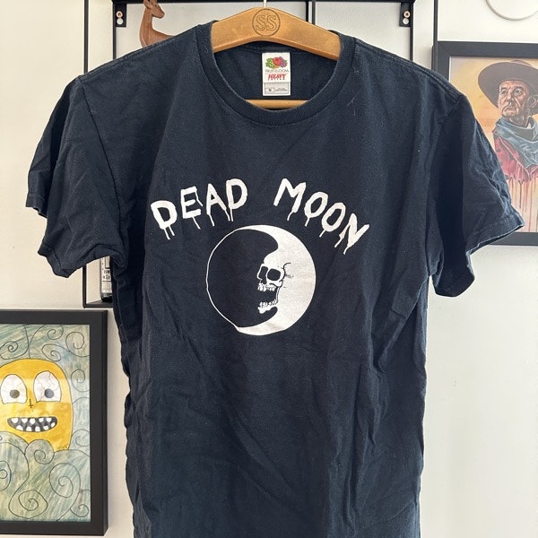 DEAD MOON Logo (M) (USED) T-SHIRT