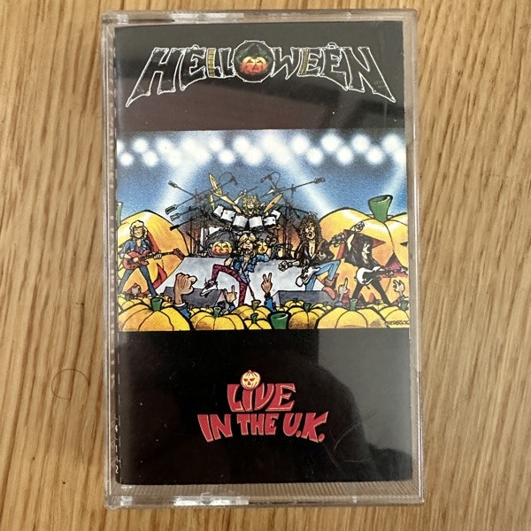 HELLOWEEN Live In The U.K. (EMI - Europe original) (EX) TAPE