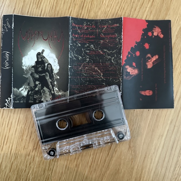 MORTUARY Demons Never Die (Self released - Sweden original) (VG+) TAPE