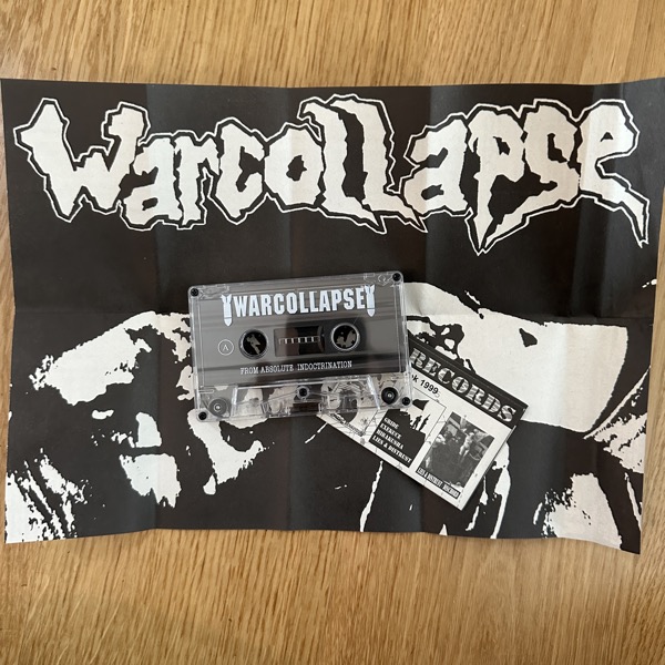 WARCOLLAPSE From Absolute Indoctrination To Complete Massgenocide (Insane Society - Europe original) (EX) TAPE