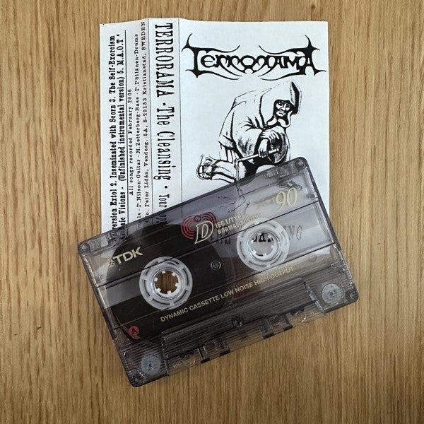 TERRORAMA The Cleansing (Self released - Sweden original) (EX) TAPE