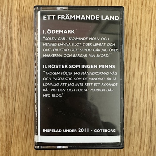 BLODVITE Ett Främmande Land (No label - Sweden reissue) (NM) TAPE