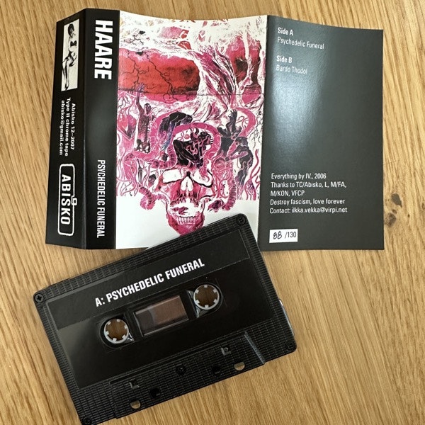 HAARE Psychedelic Funeral (Abisko - Sweden original) (NM) TAPE