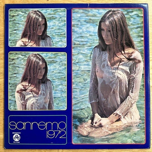 VARIOUS Sanremo 1972 (CGD - Italy original) (VG+/VG) LP