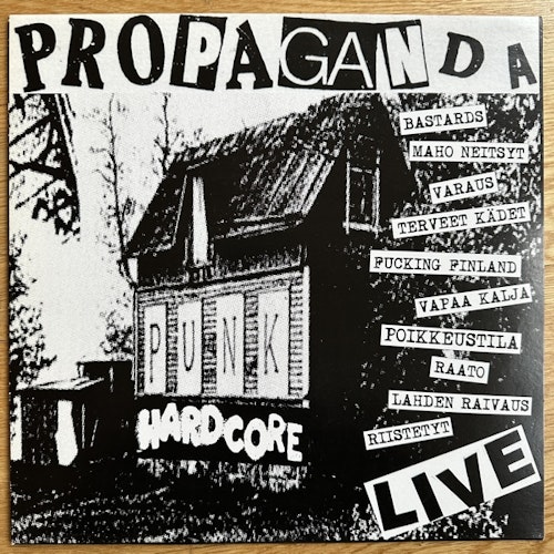 VARIOUS Propaganda Live (Assel - Germany reissue) (EX) LP