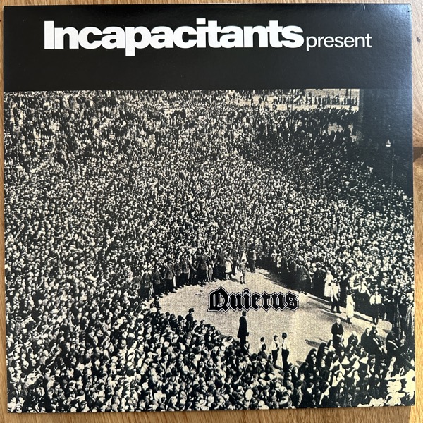 INCAPACITANTS Quietus (Urashima - Italy reissue) (EX/NM) LP
