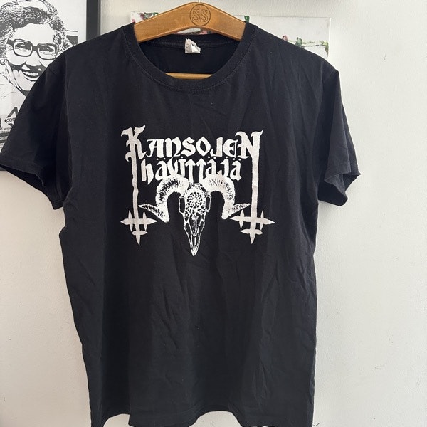 KANSOJEN HÄVITTÄJÄ Logo (M) (USED) T-SHIRT