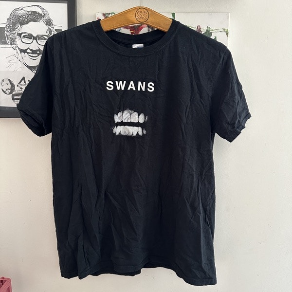 SWANS Teeth (L) (USED) T-SHIRT
