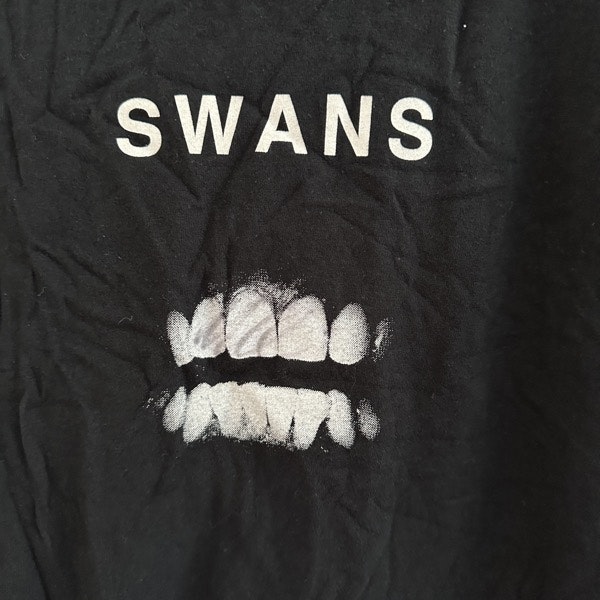 SWANS Teeth (L) (USED) T-SHIRT