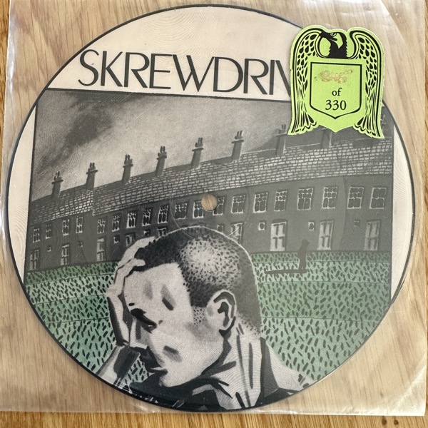 SKREWDRIVER Built Up, Knocked Down (No label - Reissue) (VG+/EX) 7"