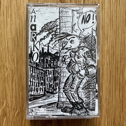 VARIOUS Anarko Hardcore vol. 1 (No label - Spain original) (EX) TAPE