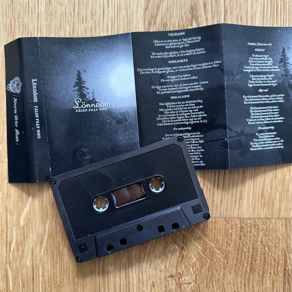 LÖNNDOM Fälen Från Norr (Adverse Order Music – Sweden reissue) (EX) TAPE