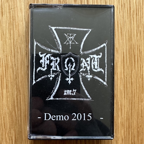 FRONT Demo 2015 (Iron Bonehead - Germany original) (EX) TAPE