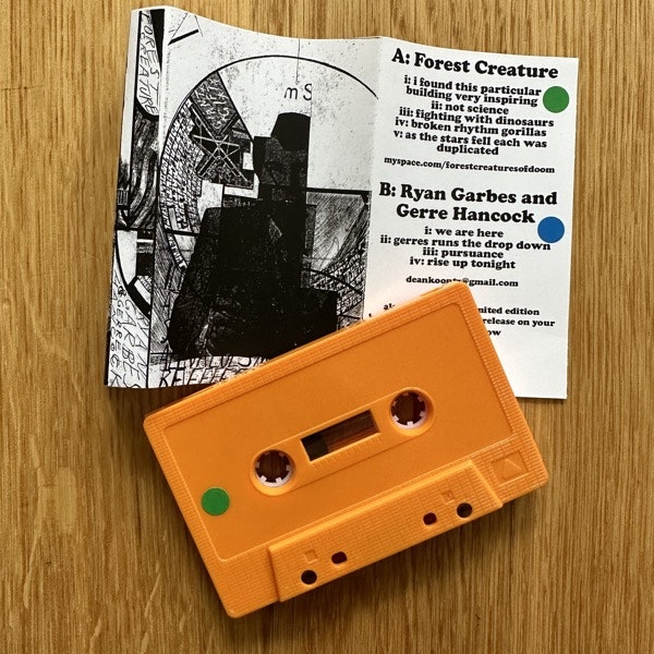 FOREST CREATURE / RYAN GARBES & GERRE HANCOCK Split (Blackest Rainbow – UK original) (NM) TAPE