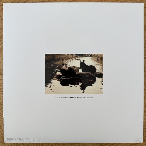 SOUNDTRACK Eduard Artemiev – The Mirror / Stalker (Superior Viaduct – USA reissue) (EX/NM) LP
