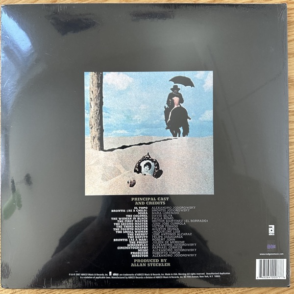 SOUNDTRACK Alexandro Jodorowsky - El Topo (Real Gone Music – USA reissue) (SS) LP