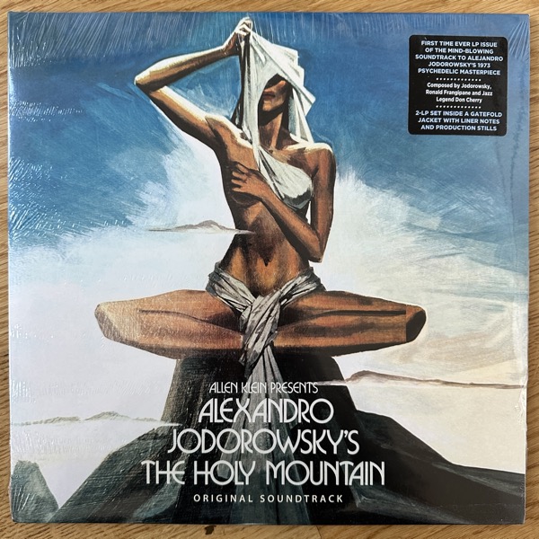 SOUNDTRACK Alejandro Jodorowsky – Allen Klein Presents Alejandro Jodorowsky's The Holy Mountain (Real Gone Music – USA reissue) (SS) 2LP