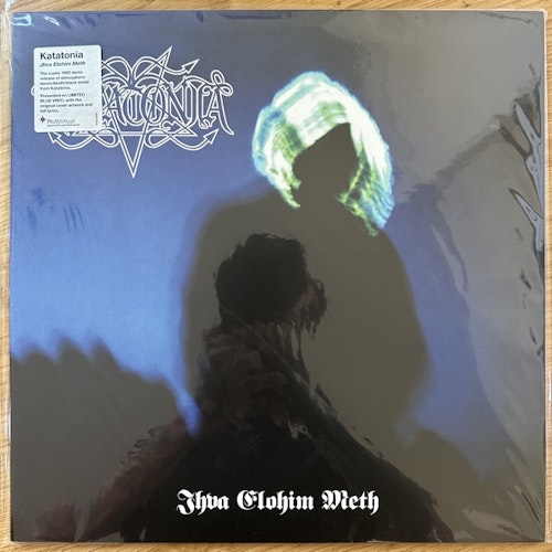 KATATONIA Jhva Elohim Meth (Blue vinyl) (Peaceville - UK reissue) (NM) 12" EP