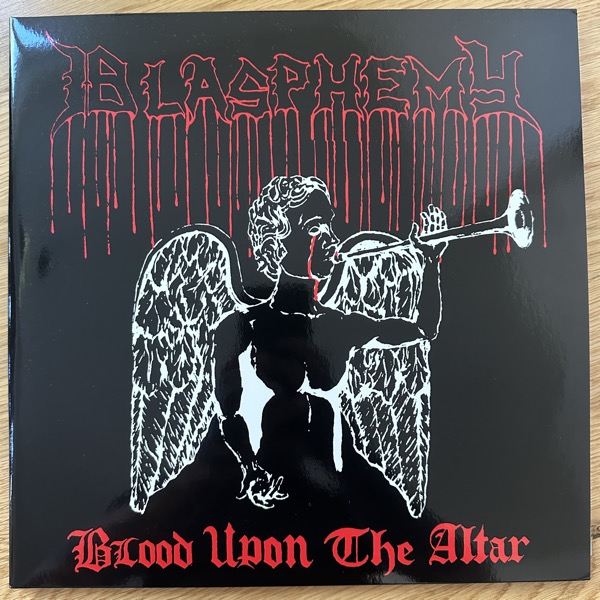 BLASPHEMY Blood Upon The Altar / Gods Of War (Nuclear War Now! - USA reissue) (NM/EX) 2LP