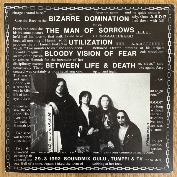 TERVEET KÄDET Bizarre Domination (Alternative Action - Finland original) (VG+/VG) 7"