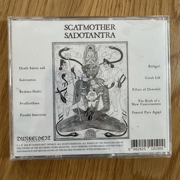 SCATMOTHER Sadotantra (Dunkelheit - Germany original) (SS) CD