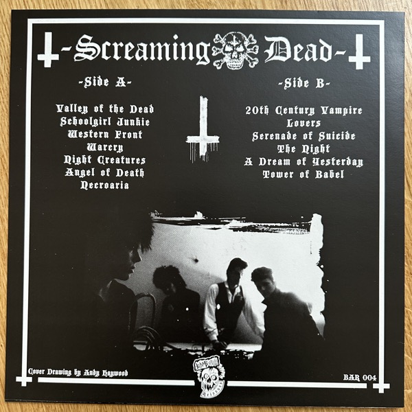 SCREAMING DEAD Bring Out Yer Dead (Bomb-All - Germany reissue) (NM) LP+CD