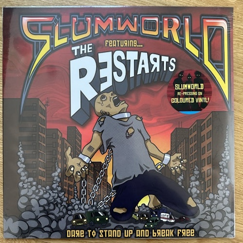 RESTARTS, the Slumworld (Coloured vinyl) (Papagájův Hlasatel - Czech Republic reissue) (SS) LP