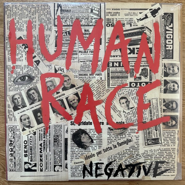 HUMAN RACE Negative (Dead Beat - USA original) (SS) LP