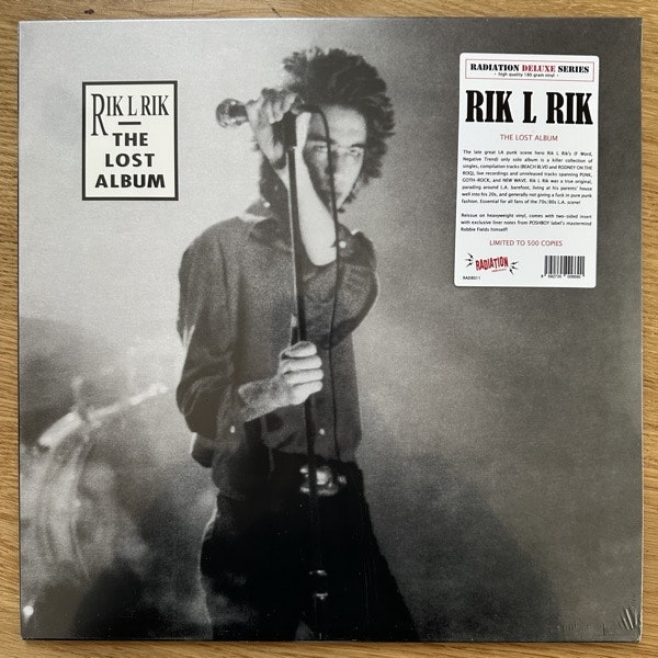 RIK L RIK The Lost Album (Radiation - Italy reissue) (SS) LP