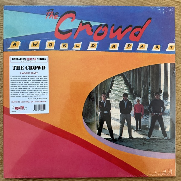 CROWD, the A World Apart (Radiation - Italy reissue) (SS) LP
